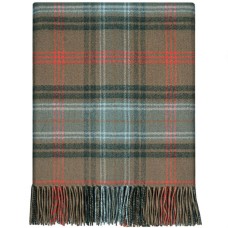 Lambswool Blanket - Lochcarron Hunting Weathered Tartan